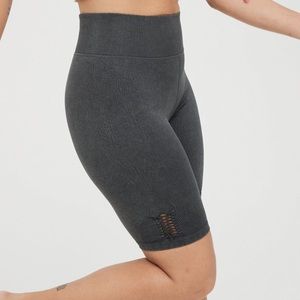 Aerie Gray Bike Shorts